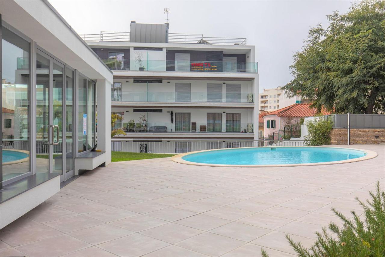 Modern & Charming Apartment W/Pool By Lovelystay Algés Exteriér fotografie